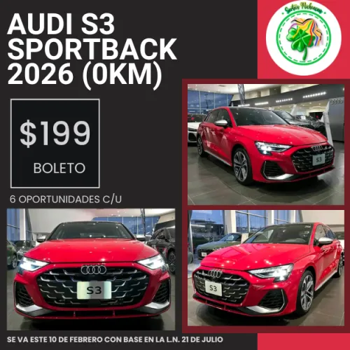 AUDI S3 SPORTBACK 2026
