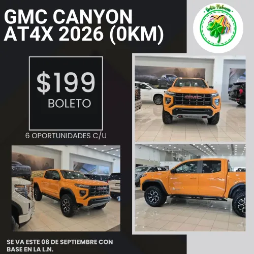 GMC CANYON AT4X 2026 (0KM)
